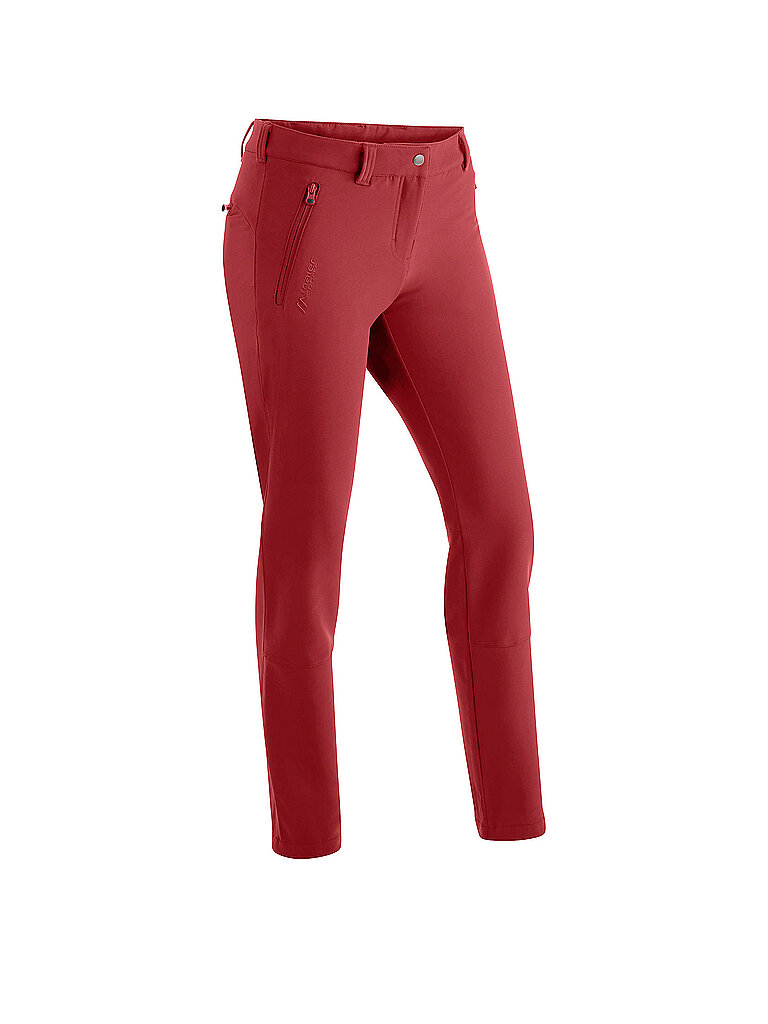 MAIER SPORTS Damen Wanderhose Helga Slim rot | 34